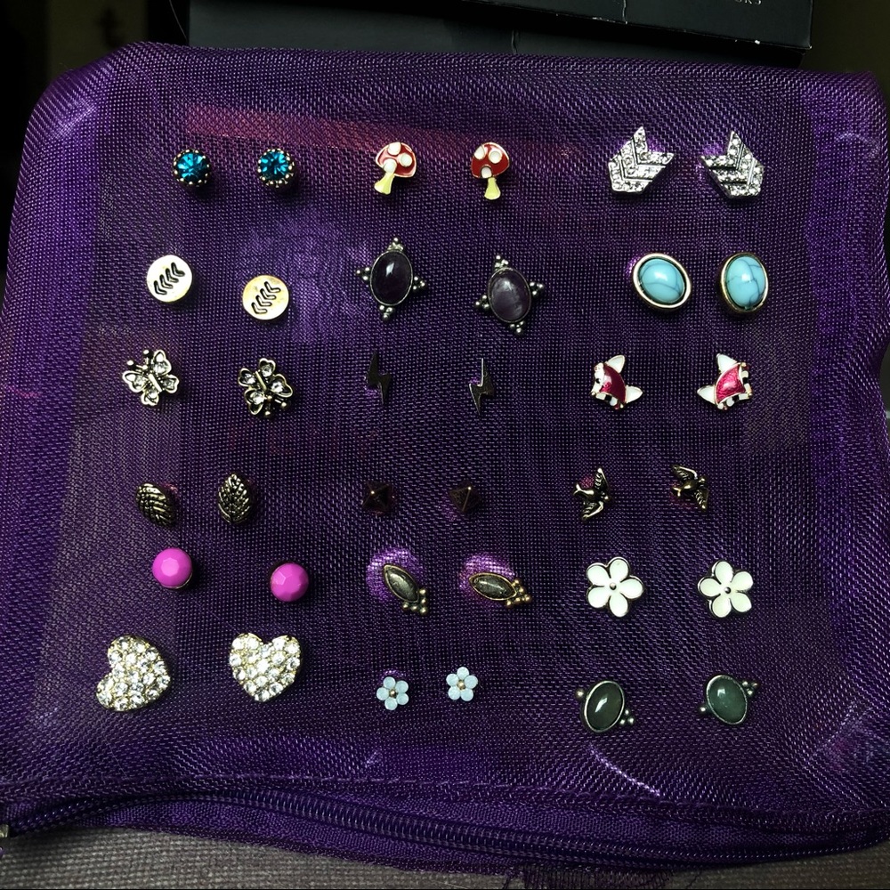 Stud Earring Collection - Picture 2 of 6